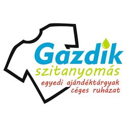Gazdik Ferenc szitanyomás, reklámajándék