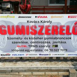 Kovács Károly Gumiabroncs-szerelés