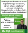 Molnár Márk ingatlanközvetítő OTP Ingatlanpont