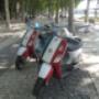 Vespa BValatonfüred Tagore sétány