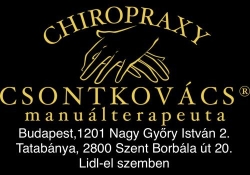 Csontkovács Tatabánya Antal Norbert CSONTKOVÁCS Manuálterapeuta