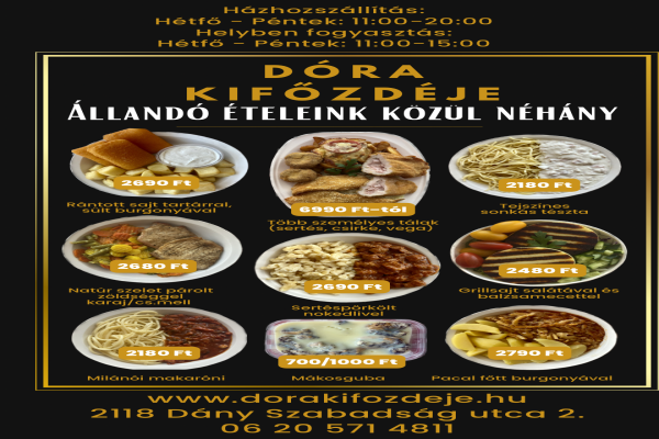 Néhány állandó ételünk