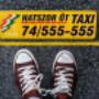 6x5 Taxi logó telefonszámmal