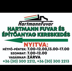 Hartmann Fuvar és Építő Anyag Kereskedés