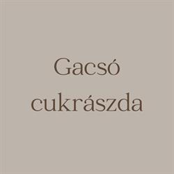 Gacsó Cukrászda
