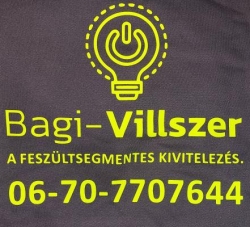 Bagi Attila - regisztrált villanyszerelő