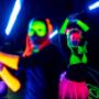 uv fény show