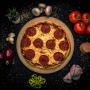 Szalámis pizza