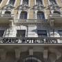 Namensschild vom EST Grand Hotel Savoy in Budapest
