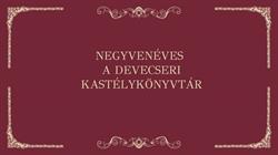 Devecseri Kastélykönyvtár és Művelődési Központ