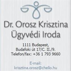 Dr. Orosz Krisztina Ügyvédi Iroda