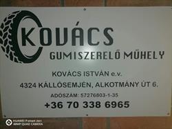 Kovács Gumiszerelő Műhely
