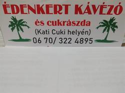Édenkert Kávézó & Cukrászda
