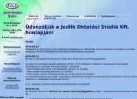 Jedlik Oktatási Stúdió honlapja