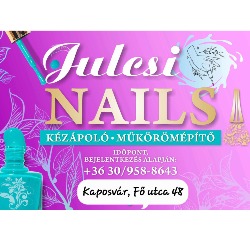 Sólyomné Dósa Júlia kézápoló-műkörömépítő