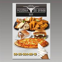 Texas pizzéria és gyros bar