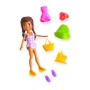 Polly pocket baba fürdő ruhában és strandkiegészítőkkel Mattel