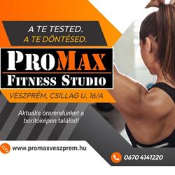 Promax Fitness Stúdió Veszprém