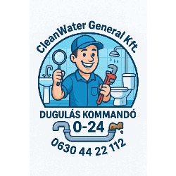 Duguláselhárítás gyorsan Cleanwater General Kft.