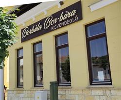 Borbála Bor-bára kisvendéglő Mád