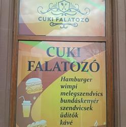 cuki falatozó