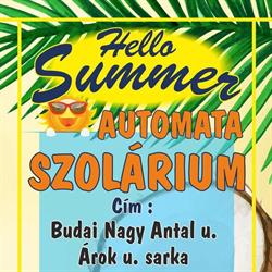 Hello Summer Automata Szolárium, Szeged-Tápé