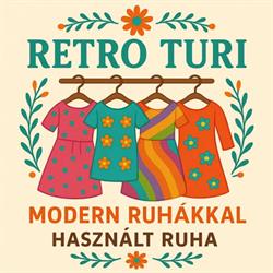 Retro Turi Modern ruhákkal Használtruha-üzlet Békéscsaba