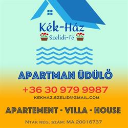 Blue House Apartman Kék Ház Üdülő