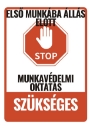 Munkavédelmi oktatás