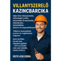 Kazincbarcika Villanyszerelés és Villany Bojler Szervíz