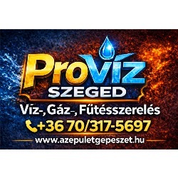 ProVíz Szeged - víz-, gáz-, fűtésszerelés