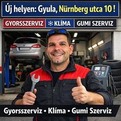 Autóklíma és Gumiabroncs Szervíz Gyula