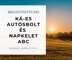 Napkelet ABC és Ká-eS Autósbolt