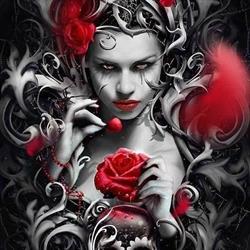 Angel Rose Tattoo