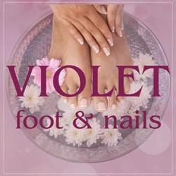 Violet Foot & Nails