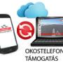 okostelefon támogatás