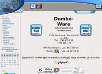 DOMBÓ-WARE SZÁMÍTÁSTECHNIKA honlapja