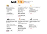 ACS KFT. honlapja