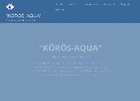 Kőrös-Aqua Kft. honlapja