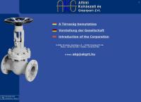 AKG ZRT. honlapja