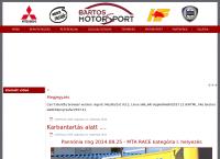 Bartos Autócentrum Bt. honlapja