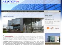 Alutop Kft. honlapja