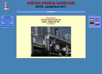Hőtechnika-Harcon Kft. honlapja