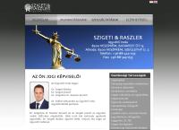 Szigeti Ügyvédi Iroda honlapja