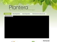 Plantera Kft. honlapja