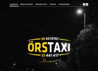 Örs Taxi Budaörs honlapja
