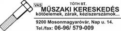 Tóth Kereskedelmi És Szolgáltató Bt.