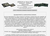 KRÁLIK És Társa Kft. honlapja