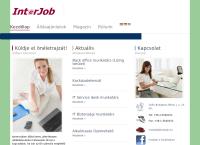 InterJob Vezetői Tanácsadó Kft. honlapja