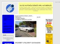 Opelrentacar honlapja